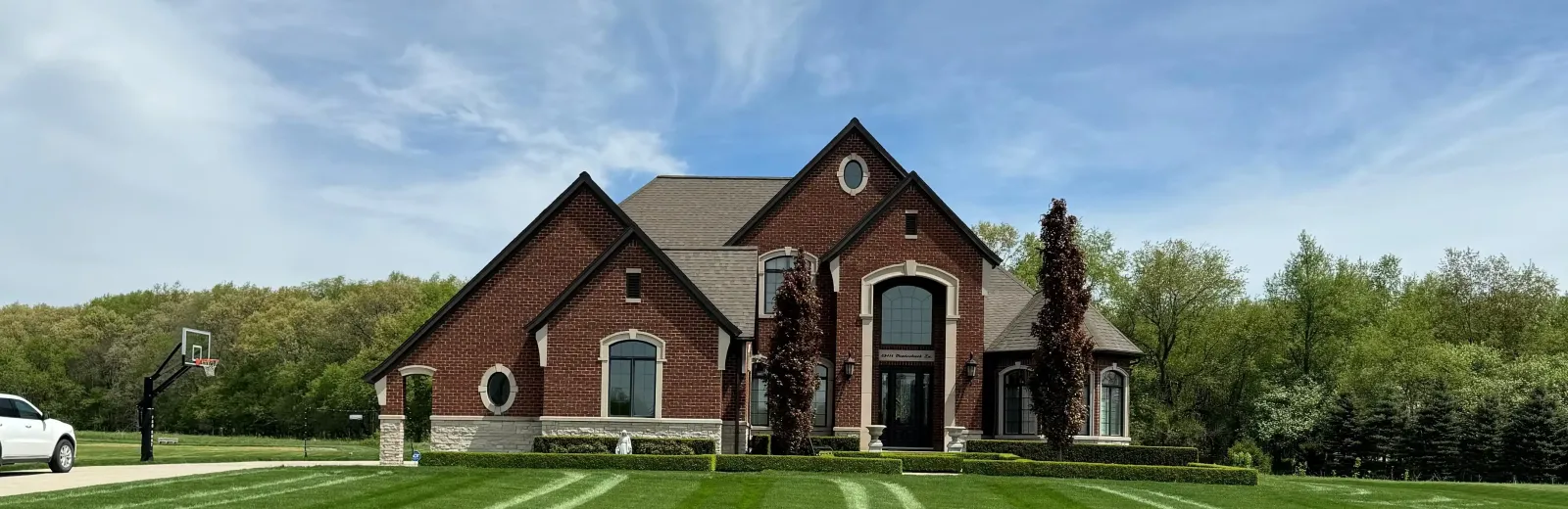 nice green lawn